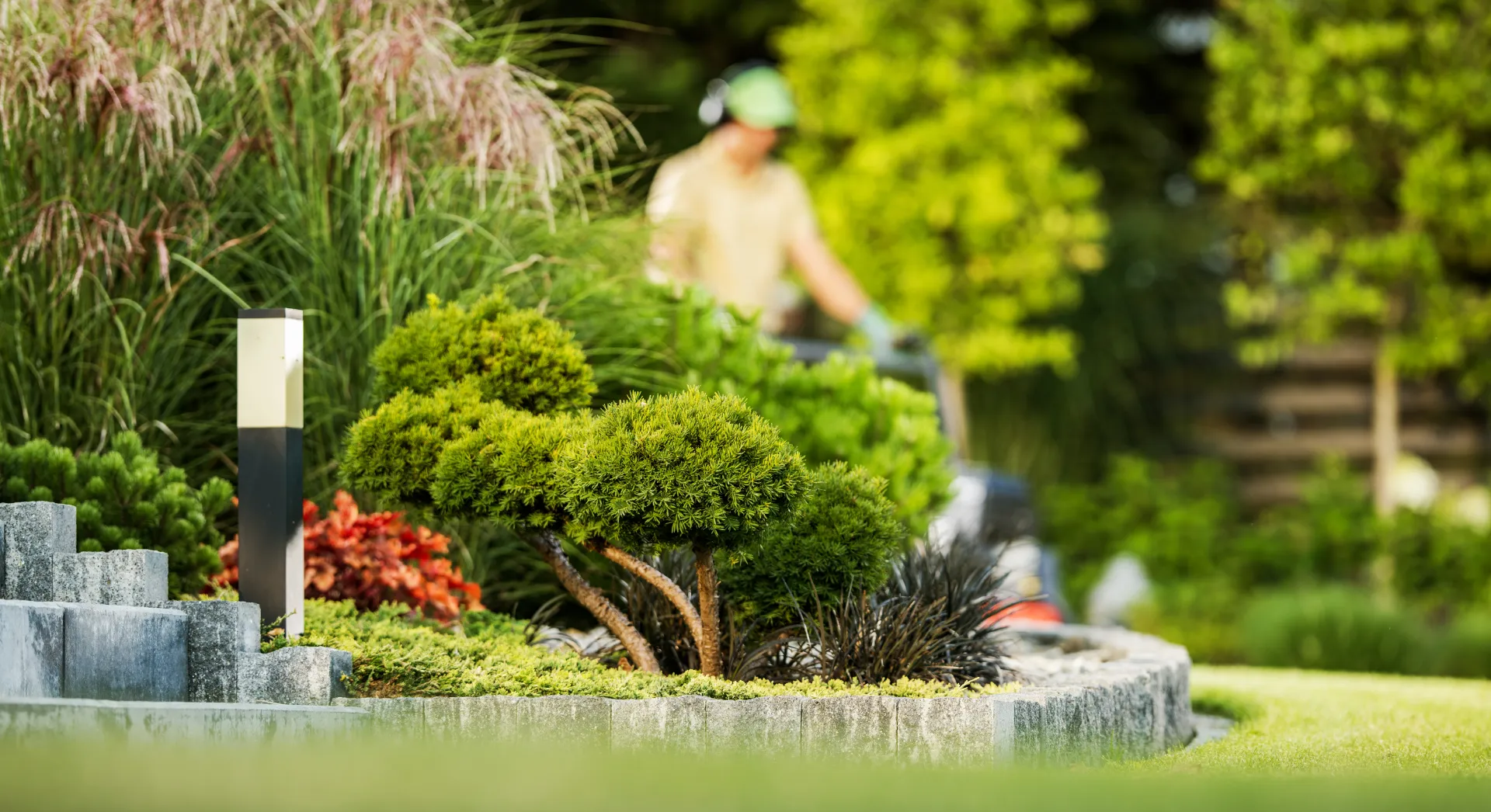 Velasquez Landscaping team working on a New York property