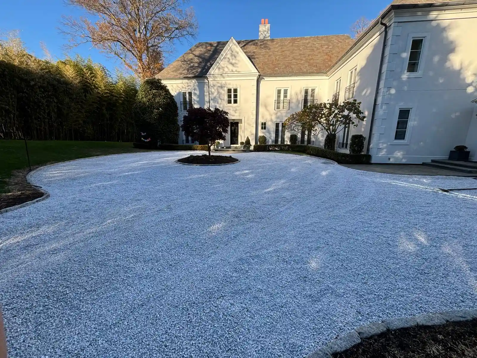 Custom patio built by Velasquez in New York