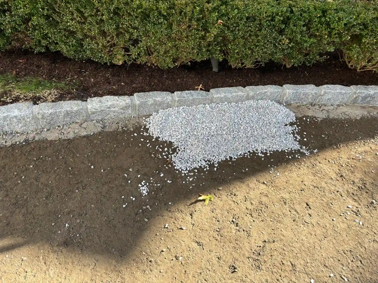 Paver walkway installation in New York