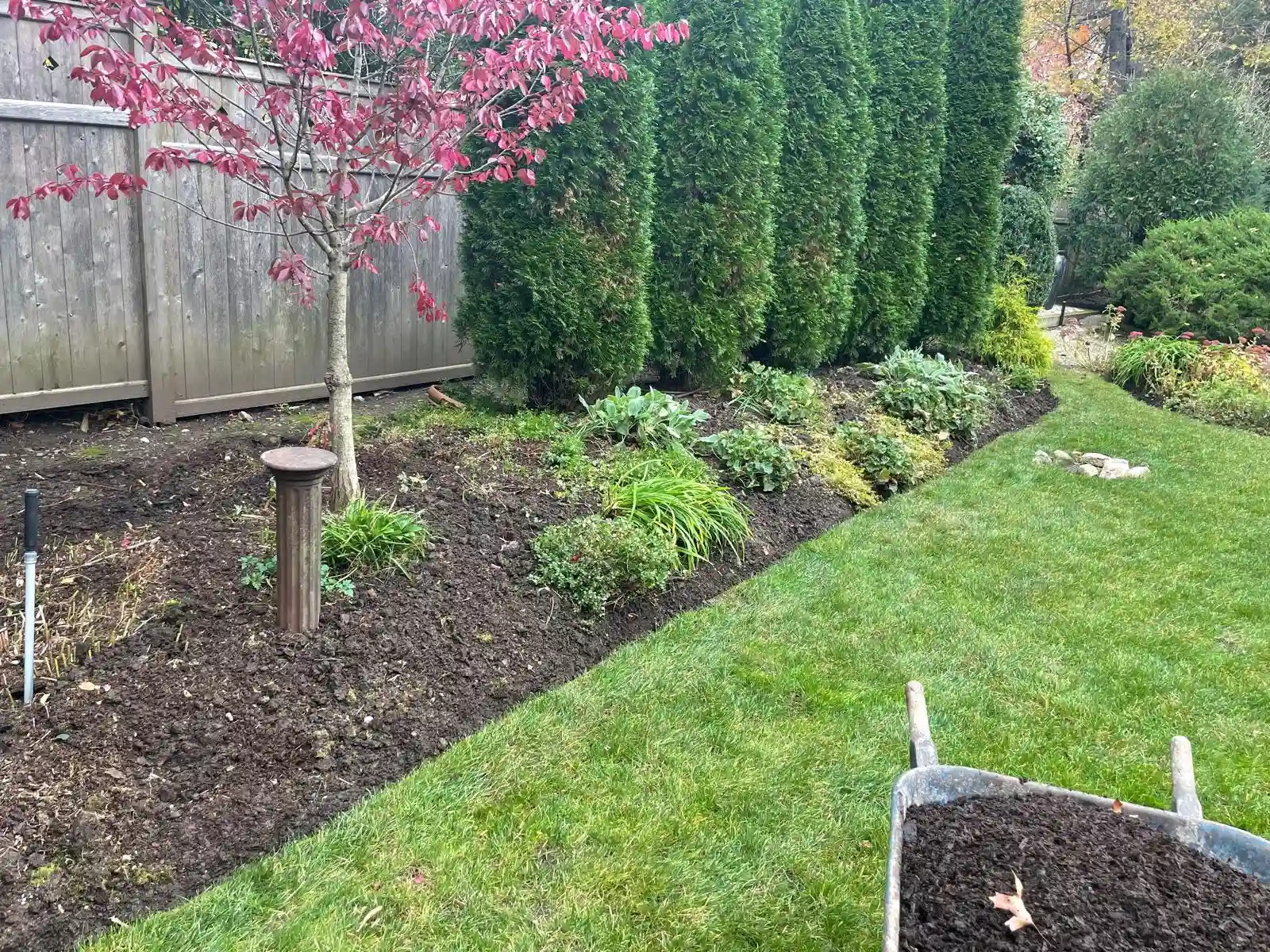 Seasonal planting in New York